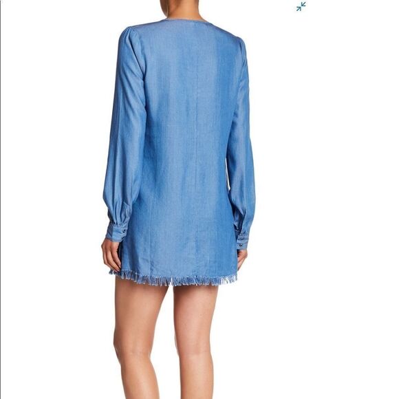 NWT Lovers + Friends Tied To You Tencel Mini Dress - Picture 2 of 5